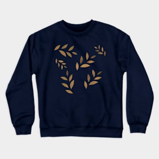 subtle leaves Crewneck Sweatshirt